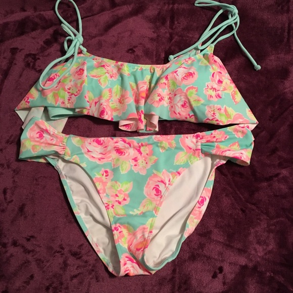 Victoria’s Secret PINK Floral Bikini - Picture 1 of 7